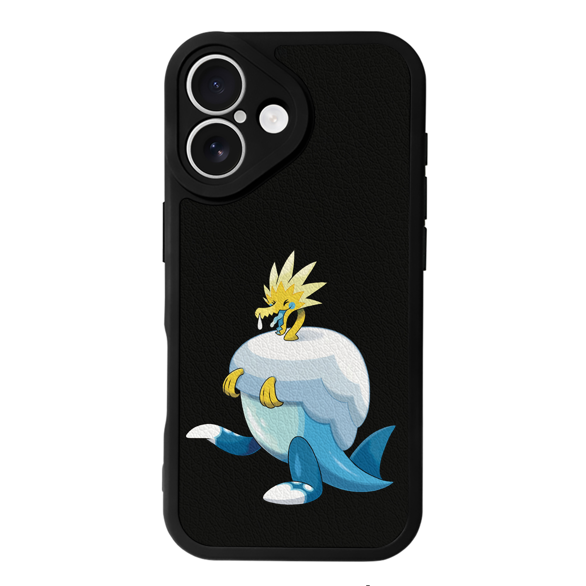 （画像用） ポケットモンスター Pokémon 【iPhone 16シリーズ対応】シリコンスマホケース（レザー調） 材質：シリコン